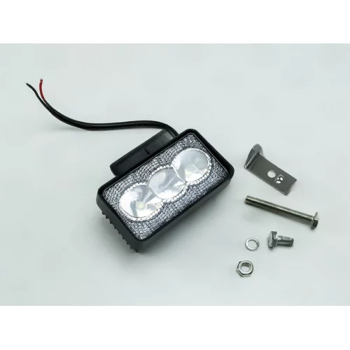 фара додаткова LED  прямокут. 110х60х50 (Д/В/Ш) 9W дальнє світло