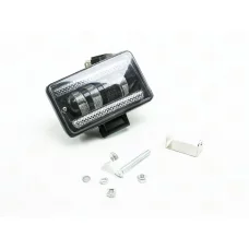 фара додаткова LED  прямокут. 150х115х60 (Д/В/Ш) 40W дальнє світло CREE голубе