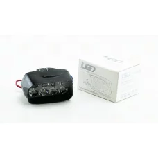 фара додаткова LED  прямокут.  80х45х48 (Д/В/Ш) 12W біле+жовте L21