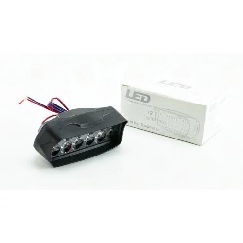 фара додаткова LED  прямокут. 120х45х55 (Д/В/Ш) 18W біле+жовте L22