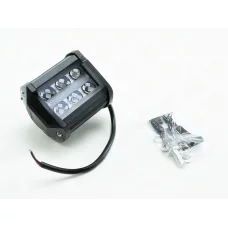 фара додаткова LED  прямокут.  95х80х65 (Д/В/Ш) 18W дальній