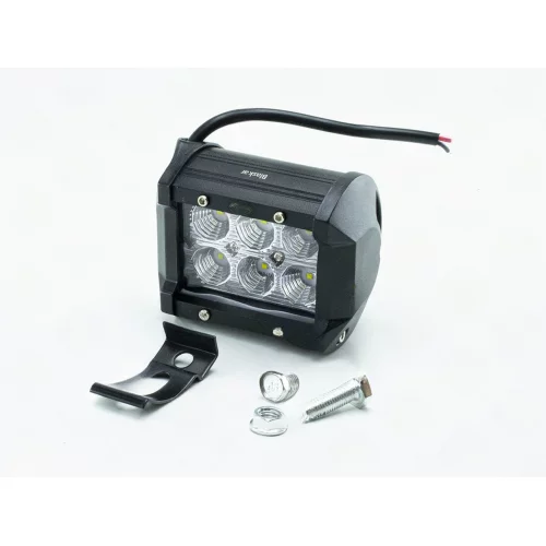фара дополнительная LED  прямоуг.  95х75х65 (Д/В/Ш) 18W ближний  Н11