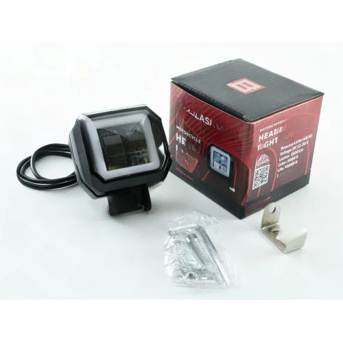 фара дополнительная LED  прямоуг.  70х65х50 (Д/В/Ш) 40W CREE дальний+ДХО