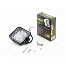фара дополнительная LED 105х105х40 (Д/В/Ш) 27W ближний NIKEN 9 LED