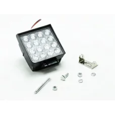 фара додаткова LED 110х110х72 (Д/В/Ш) 48W дальнє світло