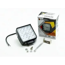 фара дополнительная LED 106х106х60 (Д/В/Ш) 48W ближний