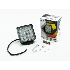 фара дополнительная LED 106х106х60 (Д/В/Ш) 48W дальний