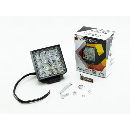 фара дополнительная LED 106х106х60 (Д/В/Ш) 48W дальний