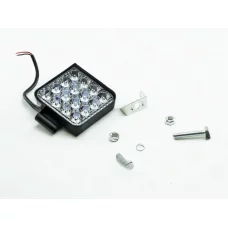 фара дополнительная LED  85х85х20 (Д/В/Ш) 48W ближний (выписывать по 2)