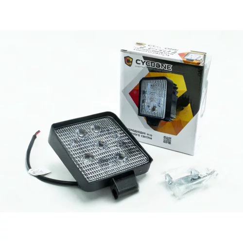 фара дополнительная LED 110х110х30 (Д/В/Ш) 27W ближний