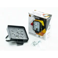 фара дополнительная LED 110х110х30 (Д/В/Ш) 27W дальний