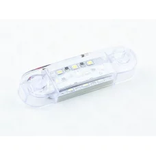 ліхтар маркерн. овальний білий 87х25мм 9 LED (12/24v)