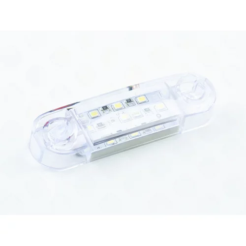 ліхтар маркерн. овальний білий 87х25мм 9 LED (12/24v)