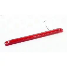 фонарь маркерн. овальный красный 235х15мм 15 LED (12/24v)