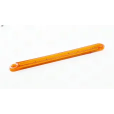ліхтар маркерн. овальний помаран. 235х15мм 15 LED (12/24v)