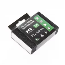 губка шлифовальная Apro 70х100 Р 80