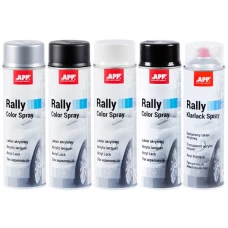 фарба аерозоль APP Rally Color Spray біла (600мл)