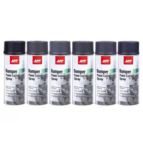 краска бампера APP Bumper Paint Color антрацит (спрей) 400мл