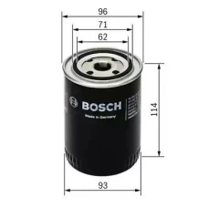 фильтр масл.ГАЗ (406 дв.)  (Bosch)