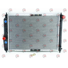 радіатор двиг.Chevrolet AVEO 1.6, 1.4 автомат з конд.(600мм) FSO