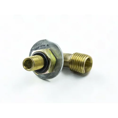 уголок КАМАЗ М14х1,5-М12х1,5 с гайкой