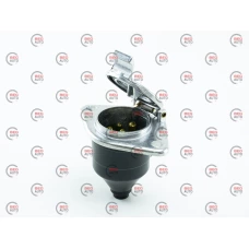 фишка прицепа грузовая метал 12-24В (мама) ISO 1185 socket  N type