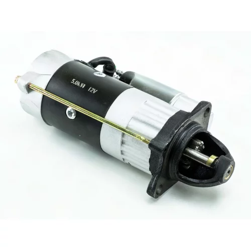 стартер Z=11 12V 5,0KW DongFeng 244/354/404, Xingtai 180/220/240 (посадка d=75мм міжболт. L=112мм)