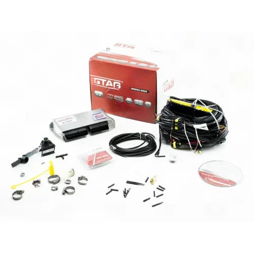 электроника 4ц STAG-400 DPI (прямой впрыск) версия A1, разъемы типа Valtek, LED-500