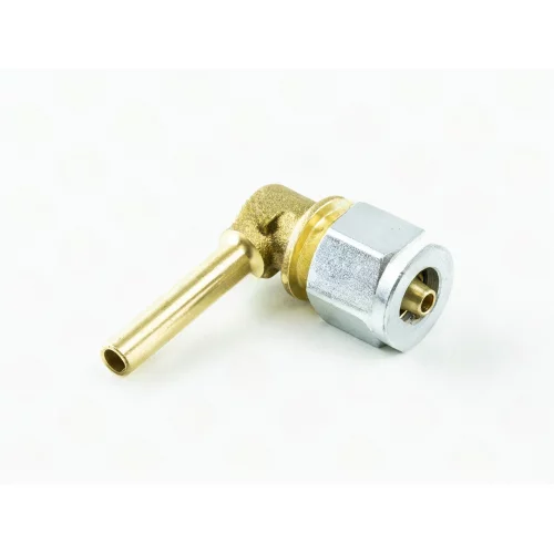 перехідник трубки ПВХ D 6мм кут 90 (тип Faro) Gomet