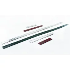 молдинг двері ВАЗ 2108 вузький 4,5 см, 2 хром смуги, сірий, напис SAMARA Sport