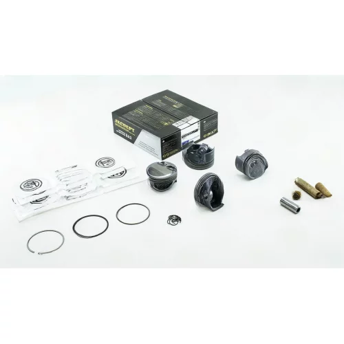 поршня 11194 Кострома (76,5) гр.B+кольца+пальцы Black Edition