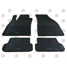 коврики салона Audi A4 (B6/B7) 2000-2008  борт 1см, евроклетка