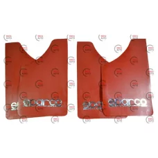 брызговик Sparco (4шт)  Sparco красный