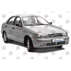 накладки/вії на фари Daewoo Lanos 1997 -   ANV