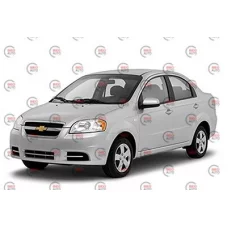накладки/вії на фари Chevrolet Аvео ІІІ, Vida (T250) сед 2006-2012 AV-Tuning