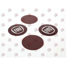 емблеми ковпаків SJS FIAT  (тільки в комплекті з ковпаком SJS) 4шт