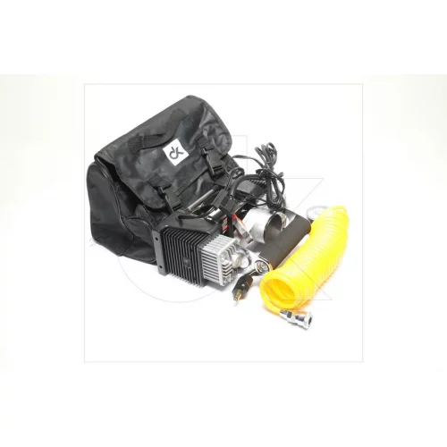 компрессор 2 цилин Dk 260W/10атм/60л/5м шланг спирал c ман/клемы/сумка