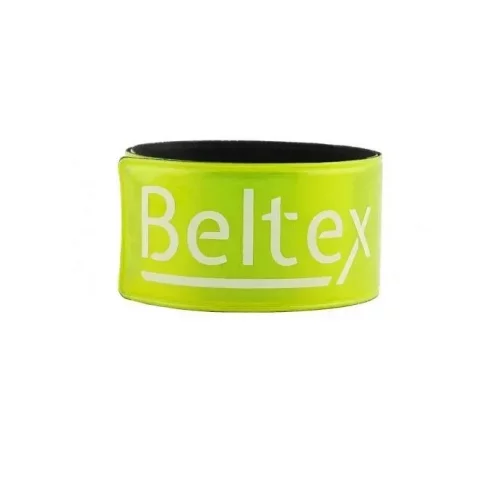 браслет светоотражающий 340 х 30мм зеленый  Beltex