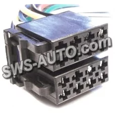 роз'єм автомагнітоли ЄВРО ISO 