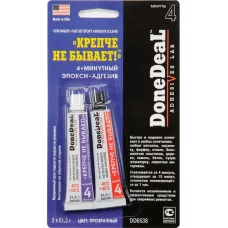 клей 2-х комп. эпоксид. Done Deal (крепче не бывает) прозрач. 21,3г х2