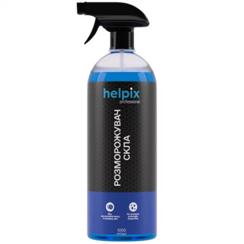 розморожувач скла - спрей Helpix Professional (1л) спрей (упак. 6 штук)