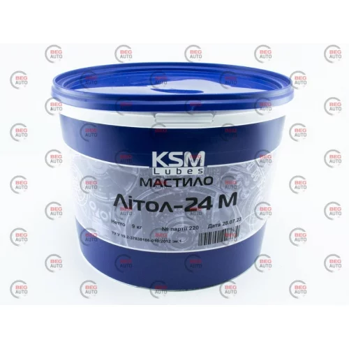 мастило ЛИТОЛ-24М (9кг) KSM