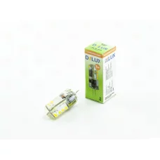 лампа побутова діодна 12V G4 3W 3000K DELUX