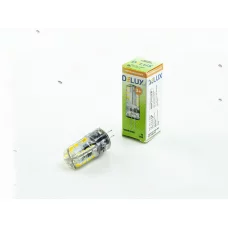 лампа побутова діодна 12V G4 3W 3000K DELUX