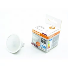 лампа светодиодная 220V GU5.3  8 W MR16 4000K OSRAM