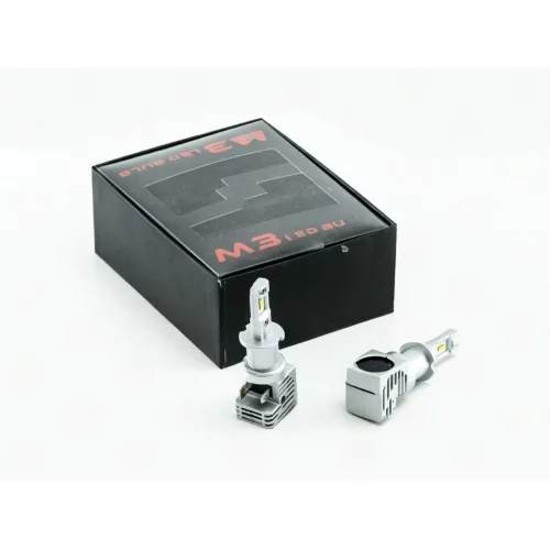 лампа LED H3 12V-24V  27W M3 6500K радіатор