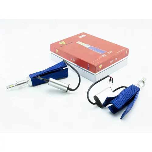 лампа LED H3 12V-24V  40W T40 6000K косичка