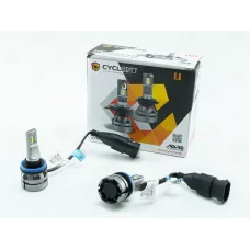 лампа LED H8/H9/H11/H16 12V-24V Type 27S 5000K 5100L радіатор