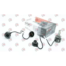 лампа LED D2S 12V  50W PL-04 6000K 10000L CAN BUS радиатор с вентилят.