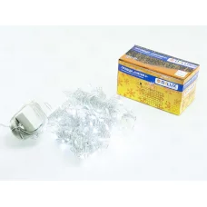 Гирлянда внутренняя 256LED 3*2м белая DELUX CURTAIN белая/прозр. штора
